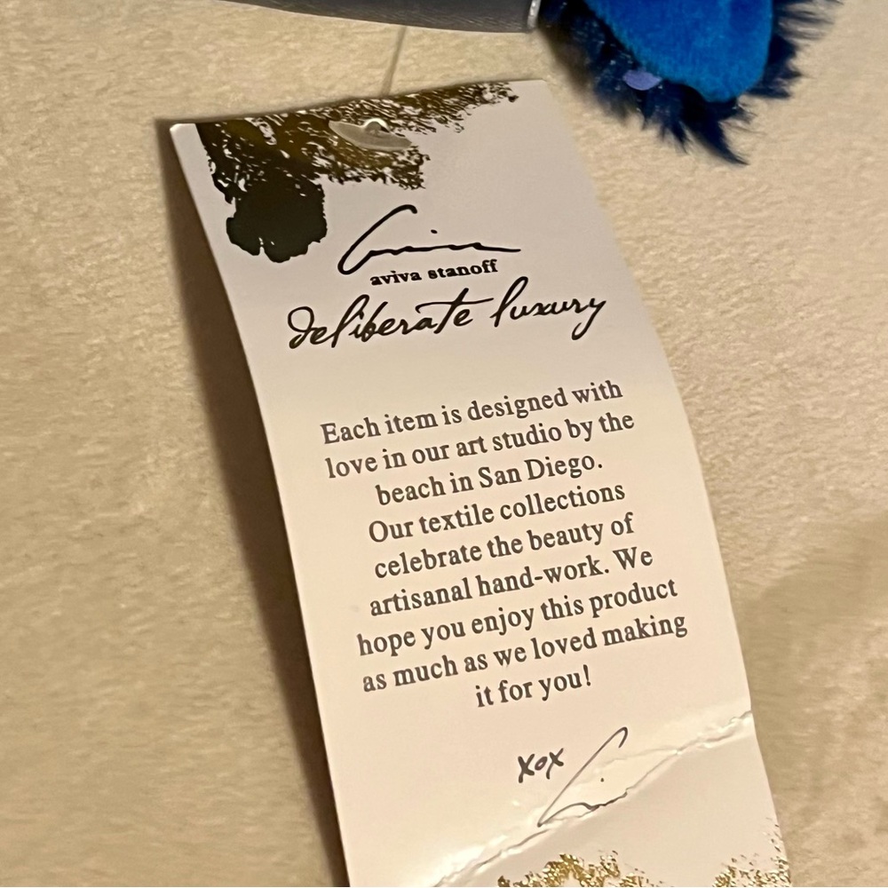 AVIVA STANOFF Blue Sequins - Picture 2 of 5